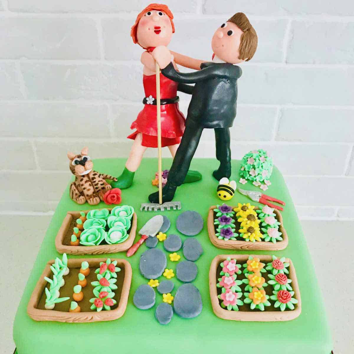 Tango Dancers Cake by Serendipity Cake Company Serendipity cake Company